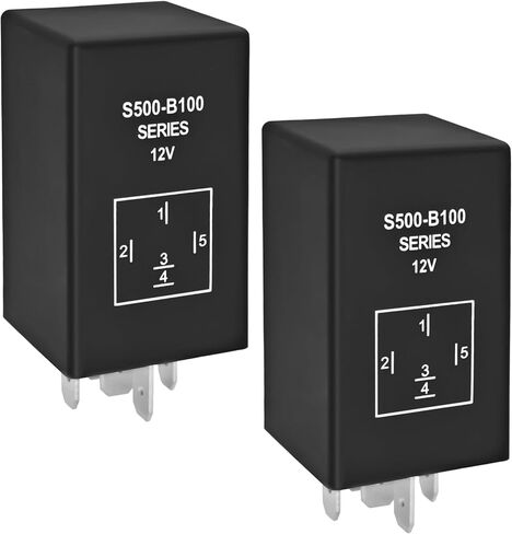 AM138537 AM100819 S500-B100 Glow Plug Relay (عبوة من 2) - متوافق مع John Deere Gator 4X2 4X4، XUV، جرار مدمج 655 755 855 856، جزازات سلسلة F in Kuwait