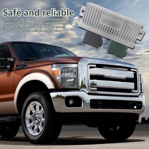 2025 جديد 1828565C1 YC3Z12B533AA استبدال وحدة التحكم في توهج التوصيل لـ 1999-2003 Ford Excursion F250 F350 F450 F550 7.3L Power-Stroke، استبدال DY-876 FSR1828565C1 AP63406 904-282 in Kuwait