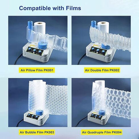 ماكينة تغليف، ماكينة تغليف الوسائد الهوائية المحمولة، سرعة 10 تروس قابلة للتعديل، لمستلزمات الشحن والتغليف in Kuwait