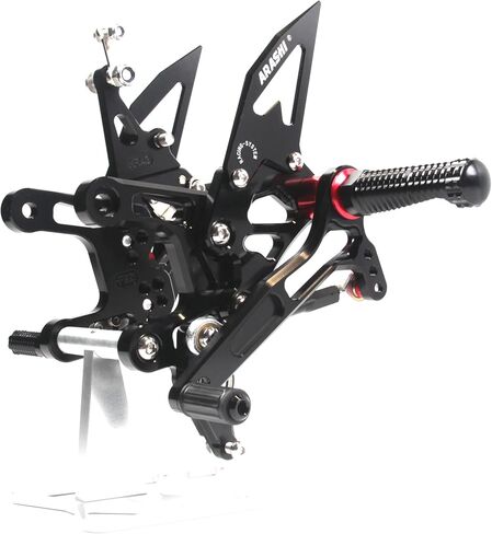 مجموعات خلفية قابلة للتعديل V2.0 لـ Kawasaki Ninja ZX10R ZX1000 2024-2025 ABS تتضمن أجزاء ملحقات الدراجة النارية باللون الأسود in Kuwait