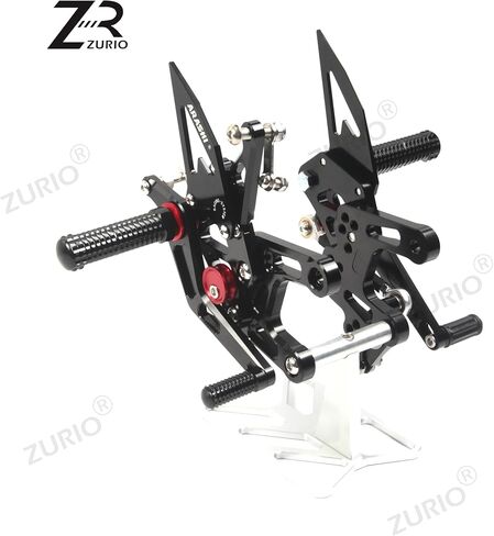 مجموعات خلفية قابلة للتعديل V2.0 لـ Kawasaki Ninja ZX10R ZX1000 2024-2025 ABS تتضمن أجزاء ملحقات الدراجة النارية باللون الأسود in Kuwait