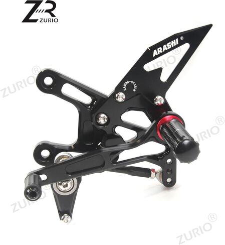 مجموعات خلفية قابلة للتعديل V2.0 لـ Kawasaki Ninja ZX10R ZX1000 2024-2025 ABS تتضمن أجزاء ملحقات الدراجة النارية باللون الأسود in Kuwait