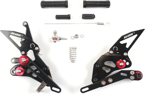 مجموعات خلفية V2.0 قابلة للتعديل متوافقة مع سوزوكي GSXR 1000 2009-2016، أسود in Kuwait