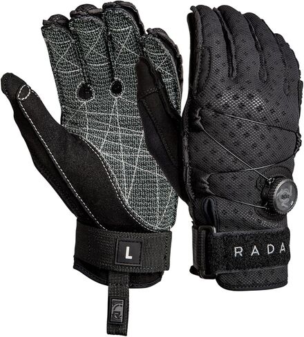 Radar Vapor-K Boa Inside-Out Waterski Glove - Black/Shadow Ariaprene in Kuwait