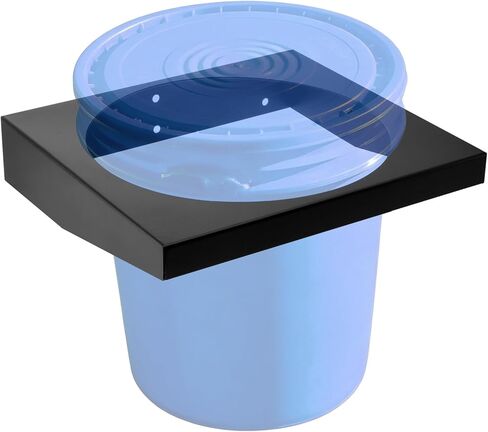 SPARKWHIZ 5 Gallon Bucket Bracket for Race Trailer, Garage, Shop, Enclosed Trailer, Toy Hauler, 11.5" ID in Kuwait