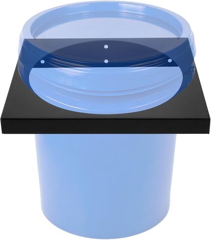 SPARKWHIZ 5 Gallon Bucket Bracket for Race Trailer, Garage, Shop, Enclosed Trailer, Toy Hauler, 11.5" ID in Kuwait
