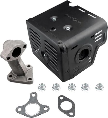 Replacement for HONDA MUFFLER EXHAUST MANIFOLD PIPE KIT FOR GX340 GX390 188F 190F 192F OEM in Kuwait