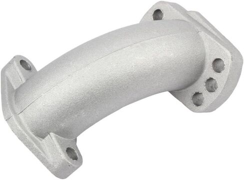 Universal Carburetor Intake Manifold 26mm 28mm Compatible With 125cc 140cc 150cc 160cc 200cc Moped Scooter Bike Motocross(Silver) in Kuwait