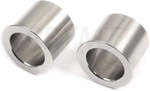 PBYMT Wheel Bearing Reducers 1" to 3/4" Axle Reducer Spacer Fit for Harley Dyna Softail Touring Road Glide Street Glide Road King Electra Glide 1986-2023 (Sliver) in Kuwait