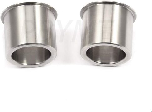 PBYMT Wheel Bearing Reducers 1" to 3/4" Axle Reducer Spacer Fit for Harley Dyna Softail Touring Road Glide Street Glide Road King Electra Glide 1986-2023 (Sliver) in Kuwait