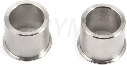PBYMT Wheel Bearing Reducers 1" to 3/4" Axle Reducer Spacer Fit for Harley Dyna Softail Touring Road Glide Street Glide Road King Electra Glide 1986-2023 (Sliver) in Kuwait