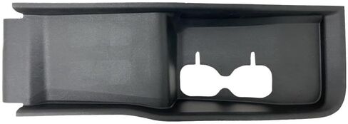 HEADLIGHTSDEPOT إطار خطاف سحب جانبي للسائق الأمامي متوافق مع Ford F-450 Super Duty F-550 Super Duty F-600 Super Duty 2020-2022 والمزيد - أسود - FO1038222 in Kuwait