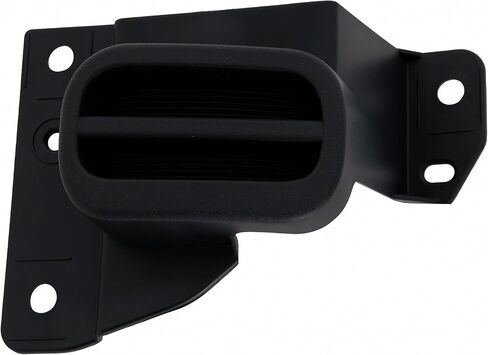 HEADLIGHTSDEPOT Front Passenger Side Tow Hook Bezel Compatible With GMC Sierra Denali 1500 Sierra 1500 2022-2025 - Textured Black - CAPA Certified - GM1039285C in Kuwait