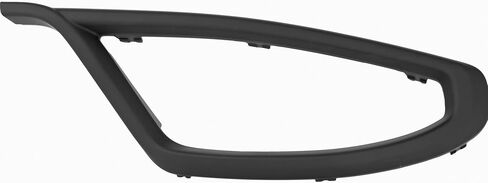 HEADLIGHTSDEPOT Front Driver Side Tow Hook Bezel Compatible With Jeep Cherokee 2019-2023 - Black - CH1046130 in Kuwait