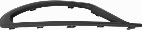 HEADLIGHTSDEPOT Front Driver Side Tow Hook Bezel Compatible With Jeep Cherokee 2019-2023 - Black - CH1046130 in Kuwait