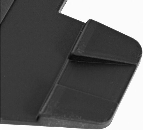 HEADLIGHTSDEPOT Front Driver Side Tow Hook Bezel Compatible With Jeep Cherokee 2019-2023 - Black - CH1046130 in Kuwait