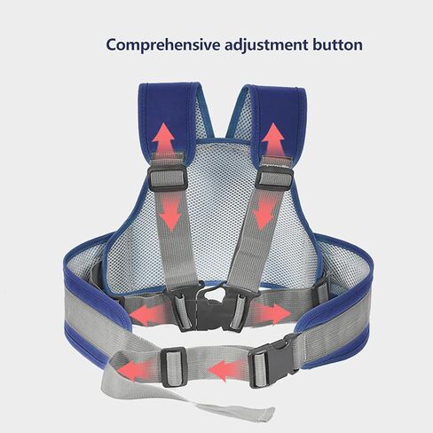 ciciglow Motorbike Safety Harness Adjustable Secure Belt for Children Riding Bike Electric Car for 1-10 Years Old Dark Blue Oxford Cloth ((Little Lion) deep sea Blue) in Kuwait