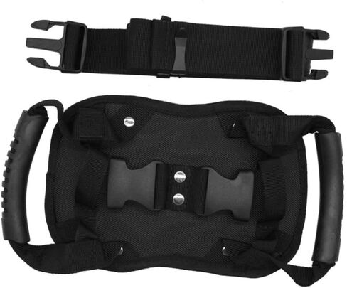 VALICLUD Motorcycle Rear Grab Handle with Waist Belt Security Strap for ATV Snowmobile and Boat Rear Protection in Kuwait