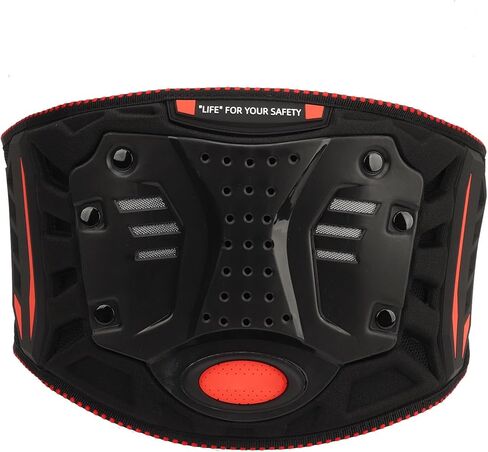 Professional Motorcycle Kidney Belt, PP TPU Material Breathable Mesh Design for Comfortable Riding, with Chest Belly Neck Protection, for Cross Country Riding Enthusiasts in Kuwait