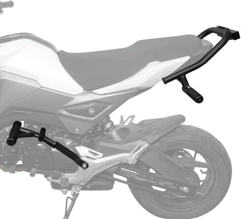 قفص تحطم الدراجة النارية مع أوتاد حيلة مناسب لـ Grom 125 MSX125 2016-2020، واقي محرك القفص الفرعي وقضيب الكشط in Kuwait