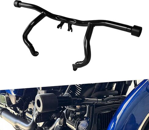 Motorcycle Engine Guard Flat-Out Bar Support Bumper Fit for Harley Touring Road King Electra Glide Ultra Limited FLHT FLHXSE 2014-2025 in Kuwait