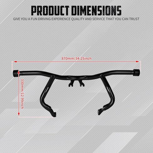 Motorcycle Engine Guard Flat-Out Bar Support Bumper Fit for Harley Touring Road King Electra Glide Ultra Limited FLHT FLHXSE 2014-2025 in Kuwait