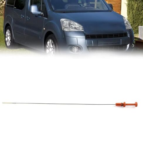 Automotive Oil Level Gauge Compatible with C itroen for Saxo 1996 1997 1998 1999 2000 2001 2002 2003 Car Engine Oil Dipstick Replacement OEM : 117475 in Kuwait