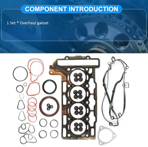 Complete Engine Overhaul Gasket Kit 11127586907 for BMW 1 Series Mini Cooper 2009-2016 1.6L N13 N18 Direct Replacement in Kuwait