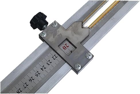 10-500MM Manual PVC Creasing Matrix Cutter, High Precision Resin Substrate PVC Creasing Cutting Tools with Ruler in Kuwait