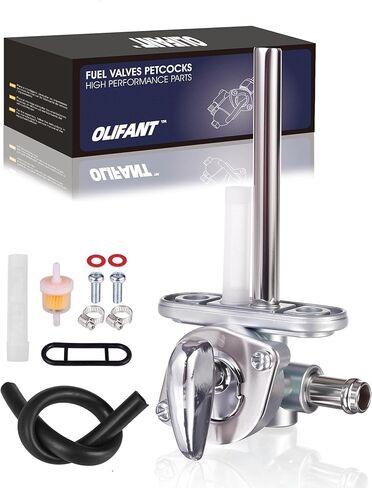 Fuel Petcock Valve For Yamaha V-Star 1100 1999-2009/Royal Star 1300 1999-2013/Road Star 1600 1999-2003/Road Star 1700 2004-2007 Repalce 4WM-24500-10-00 in Kuwait