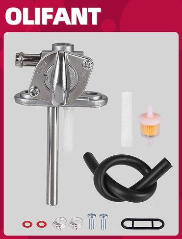 Fuel Petcock Valve For Yamaha V-Star 1100 1999-2009/Royal Star 1300 1999-2013/Road Star 1600 1999-2003/Road Star 1700 2004-2007 Repalce 4WM-24500-10-00 in Kuwait