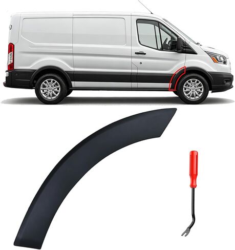 حاجز جانبي للركاب الخلفي مناسب لـ 2015-2025 Ford Transit 150 250 350 350HD الجزء الخلفي الأيمن من الجسم مشاعل الحاجز CK4Z61280K96AC in Kuwait