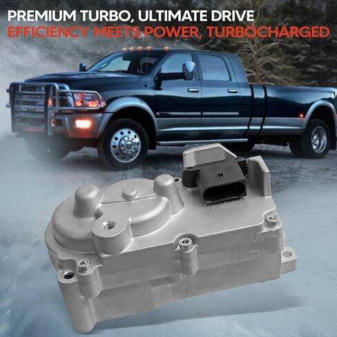 68444771AA Turbo Actuator with Calibrator Fit for Dodge RAM 2500/3500/4500/5500 2019-2024 6.7L,Turbocharger Actuator VGT, Replace# 5456365,5498271RX,HE300VG in Kuwait
