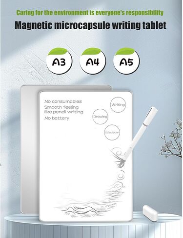 Yoidesu LCD Writing Tablet for Students, Reusable Digital Notepad Portable, Easy to Clean, Suitable for Students Practicing Handwrite Workers Record Meeting Content in Kuwait