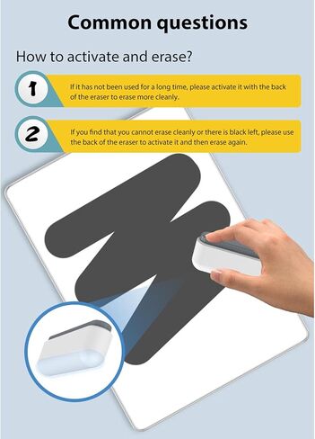 Yoidesu LCD Writing Tablet for Students, Reusable Digital Notepad Portable, Easy to Clean, Suitable for Students Practicing Handwrite Workers Record Meeting Content in Kuwait