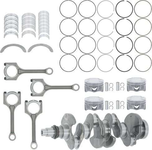 Crankshaft Rods Pistons Bearing Set Replacement for Kia G4NB 1.8L Engine in Kuwait
