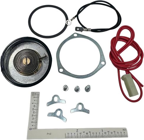 Carburetor Electric Choke Thermostat, Part 102-1081, Plastic and Metal, Smart Temperature Control, High Temperature Resistance, for Automotive Upgrades in Kuwait