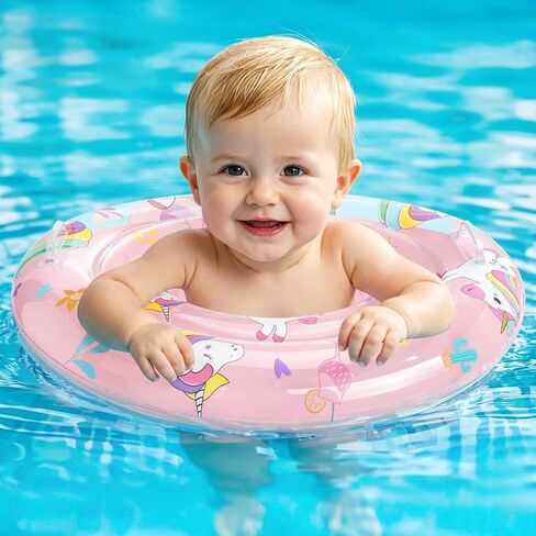 Baby Swimming Floats with Adjustable Seat,PVC Double-Layer Inflatable Baby Infant Pool Floats for Toddlers in Saudi Arabia