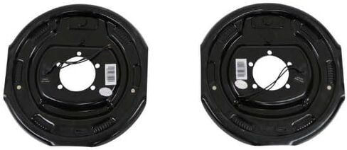 12"x2" Electric Brake Pair for 5.2K-7K Axle 1-Left & 1-Right Manual-Adjusting 5-Bolt Mount Replaces Dexter & Lippert in Kuwait