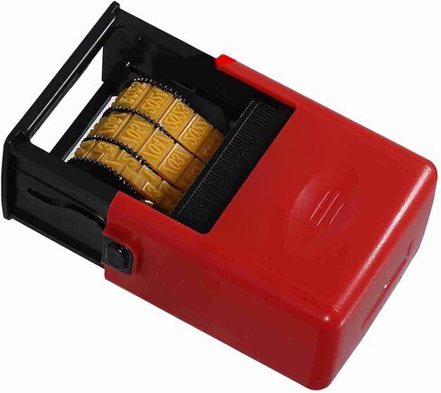 Handheld Date Stamp Printer with QuickDrying Ink – Adjustable 2018–2031, 27mm Wide Print for Bags, Bottles, Cans & Paper (Entity Font) in Saudi Arabia