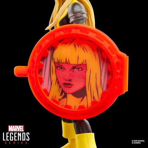 Marvel Legends Series Secret Wars Magik, Retro X-Men and New Mutants Comics Collectible 6 Inch Action Figure with Lenticular Shield in Kuwait