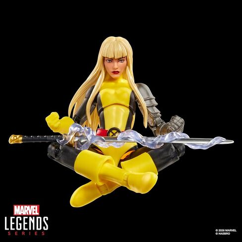 Marvel Legends Series Secret Wars Magik, Retro X-Men and New Mutants Comics Collectible 6 Inch Action Figure with Lenticular Shield in Kuwait