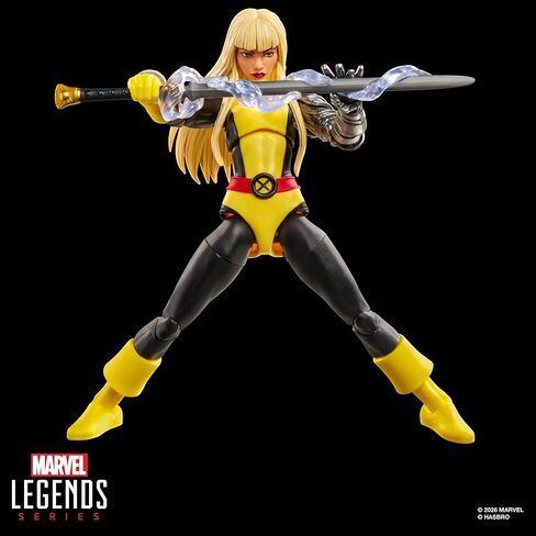 Marvel Legends Series Secret Wars Magik, Retro X-Men and New Mutants Comics Collectible 6 Inch Action Figure with Lenticular Shield in Kuwait