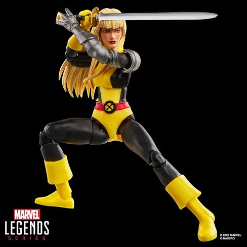 Marvel Legends Series Secret Wars Magik, Retro X-Men and New Mutants Comics Collectible 6 Inch Action Figure with Lenticular Shield in Kuwait