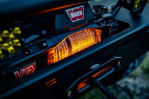RES-Q Quadratec LED Winch Fairlead Light with Wireless Remote - White and Amber LED Winch Drum Light for Roller and Hawse Fairleads with Sealed Wiring Harness in Kuwait