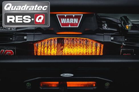 RES-Q Quadratec LED Winch Fairlead Light with Wireless Remote - White and Amber LED Winch Drum Light for Roller and Hawse Fairleads with Sealed Wiring Harness in Kuwait