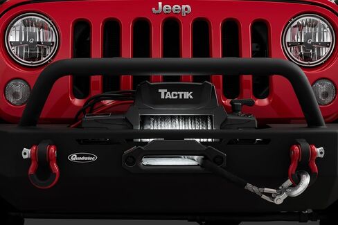 RES-Q Quadratec LED Winch Fairlead Light with Wireless Remote - White and Amber LED Winch Drum Light for Roller and Hawse Fairleads with Sealed Wiring Harness in Kuwait