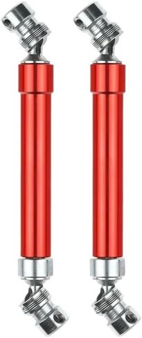 2PCS Metal Drive Shaft 110-160mm for 1/10 Scale RC Rock Crawler Compatible with 90046 Model in Kuwait