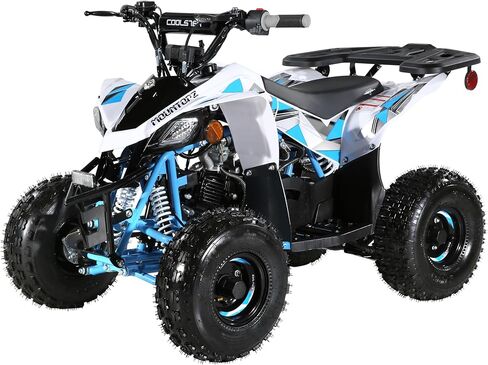 Coolster Powersports 110cc تعمل بالغاز ATV للبالغين، مركبة للطرق الوعرة شديدة التحمل، تدعم الوزن حتى 165 رطل (أخضر) in Kuwait