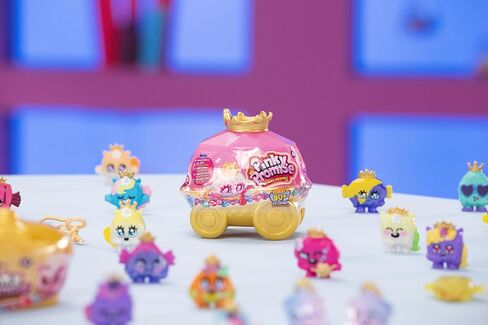 مجموعة صندوق BANDAI TH00002 Pinky Promise Royal Carriage Blind Box تتضمن 3 أصدقاء جيمي قابلين للجمع و2 دبوس شعر، ومزج وتطابق الأحجار الكريمة والمجوهرات من أجل متعة شخصية in Kuwait